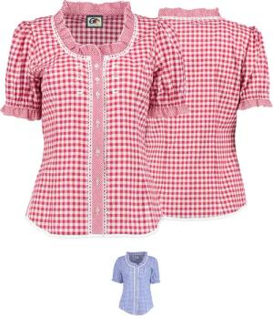 German Wear Carmenbluse OB35 Trachtenbluse Carmenbluse