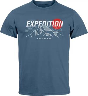 Neverless Print-Shirt Herren T-Shirt Outdoor Berge