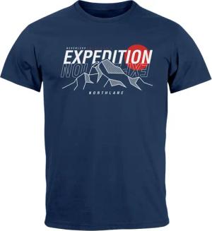Neverless Print-Shirt Herren T-Shirt Outdoor Berge