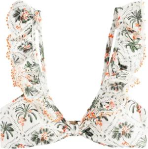 Next Triangel-Bikini-Top Bikini-Kurztop mit Perlen und