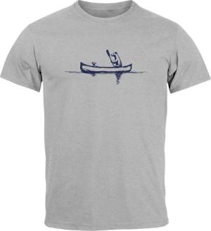 Neverless Print-Shirt Herren T-Shirt Bär Familie