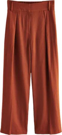 Next Palazzohose Hose mit weitem Bein