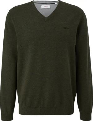 s.Oliver V-Ausschnitt-Pullover Casual (1-tlg) mit V-Ausschnitt
