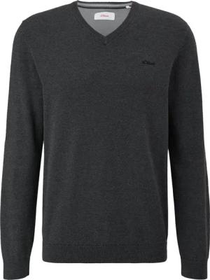 s.Oliver V-Ausschnitt-Pullover Casual (1-tlg) mit V-Ausschnitt
