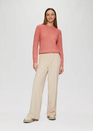 s.Oliver Stoffhose Weiche Cordhose mit Wide