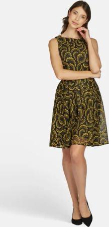 Kleo Cocktailkleid (1-tlg) mit Bindeschlaufe am
