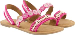 Ulla Popken Sandalen Perlenstickerei Memory Foam