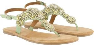 Ulla Popken Riemchensandalen Perlen Memory Foam