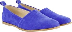 Ulla Popken Leder-Slipper Veloursleder flacher Absatz
