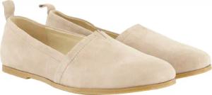 Ulla Popken Leder-Slipper Veloursleder flacher Absatz