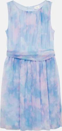 s.Oliver Minikleid Mehrlagiges Mesh-Kleid mit Viskosefutter