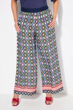 Ulla Popken Schlupfhose Hose grafischer Druck