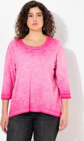 Ulla Popken Longshirt Shirt Zierfalten A-Linie