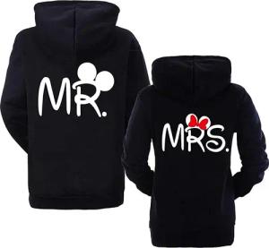 Couples Shop Kapuzenpullover Mr & Mrs