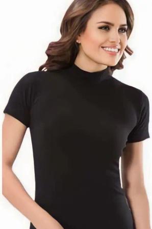 Kota T-Shirt-Body Damen Unterziehshirt Halbarm mit