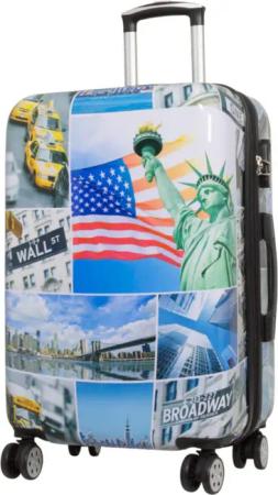 Warenhandel König Hartschalen-Trolley New York Liberty,