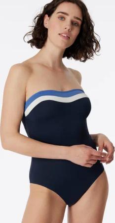 Schiesser Badeanzug Bandeau - Ocean Swim