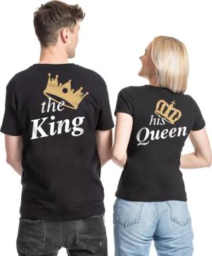 Couples Shop T-Shirt King & Queen