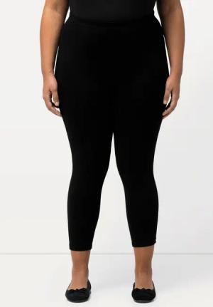 Ulla Popken Funktionshose 7/8-Leggings elastischer Bund