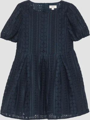 s.Oliver Minikleid Kurzes Kleid aus Spitze