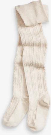 Next Strickstrumpfhose Zopfmuster-Strumpfhose mit hohem Baumwollanteil