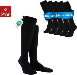 NERS Kniestrümpfe aus Merinowolle Damen &