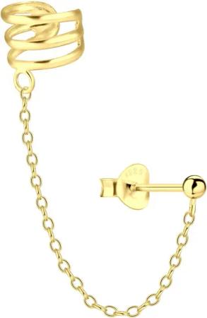 ALEXANDER YORK Ohrklemme Ohrstecker BALL mit