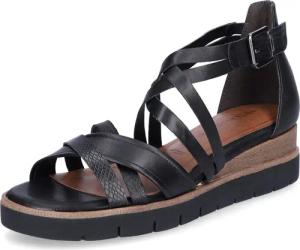 Tamaris Tamaris Damen Keilsandalette schwarz Sandale