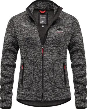 REPUBLIX Fleecepullover JUDIS Damen Strickfleece Sweatjacke