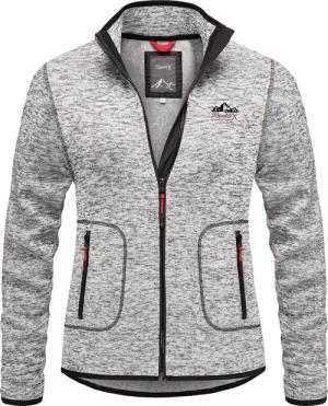 REPUBLIX Fleecepullover JUDIS Damen Strickfleece Sweatjacke