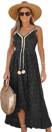 Cupshe Strandkleid Kleid mit Schnürung und