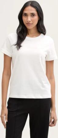 TOM TAILOR T-Shirt T-Shirt mit Logo-Stickerei