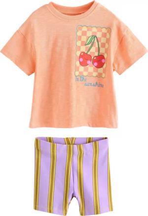 Next T-Shirt & Shorts Kurzarm-T-Shirt und