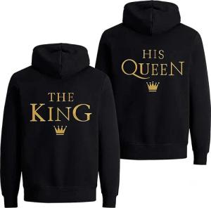 Couples Shop Kapuzenpullover The King &