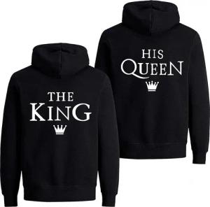 Couples Shop Kapuzenpullover The King &