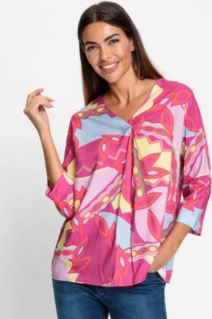heine Klassische Bluse Druckbluse
