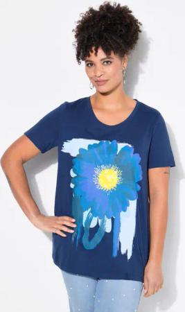 MIAMODA T-Shirt T-Shirt Blüten-Motiv