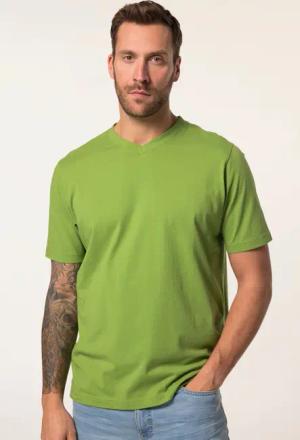 JP1880 T-Shirt T-Shirt Basic V-Ausschnitt bis