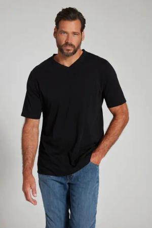 JP1880 T-Shirt T-Shirt Basic V-Ausschnitt bis