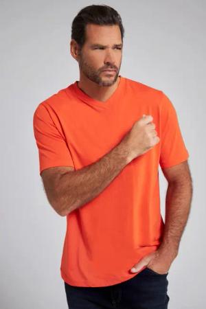 JP1880 T-Shirt T-Shirt Basic V-Ausschnitt bis
