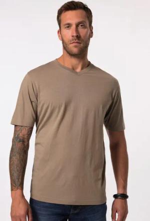 JP1880 T-Shirt T-Shirt Basic V-Ausschnitt bis