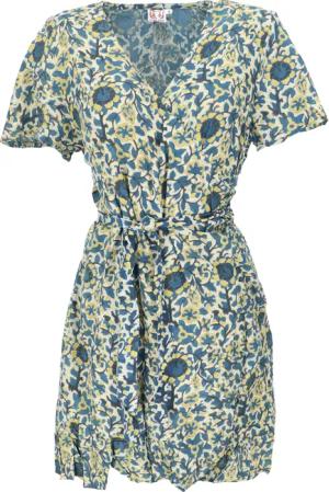 Guru-Shop Midikleid Minikleid Boho chic, Damen
