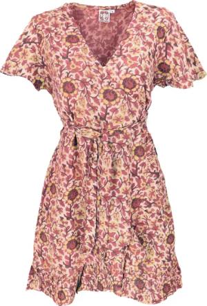 Guru-Shop Midikleid Minikleid Boho chic, Damen