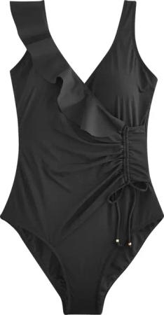 Next Badeanzug Shaping-Badeanzug im Wickeldesign mit