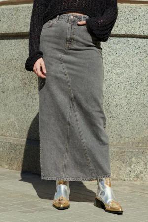 Next Jeansrock Denim-Maxirock (1-tlg)
