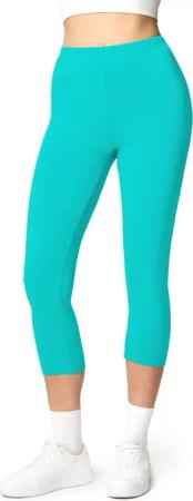 Ladeheid Leggings Damen 3/4 Capri Hose