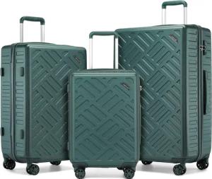 Supercase Trolley Leichter Hartschalenkoffer mit 4