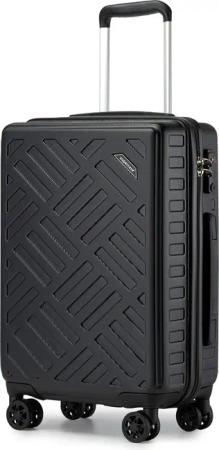 Supercase Trolley Leichter Hartschalenkoffer mit 4