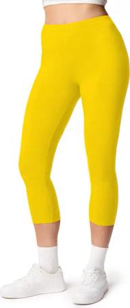 Ladeheid Leggings Damen 3/4 Capri Hose