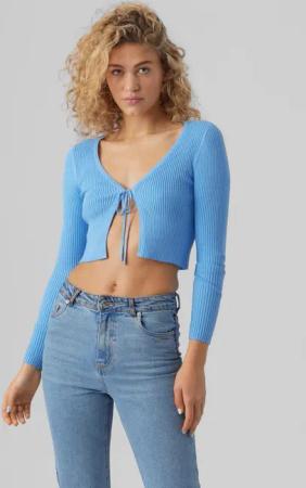Vero Moda Cardigan Geripptes Design Strickjacke